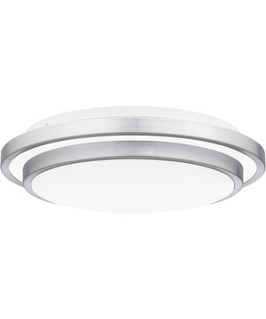 Irving  Semi Flush Mount Brushed Aluminum