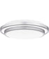 Irving  Semi Flush Mount Brushed Aluminum