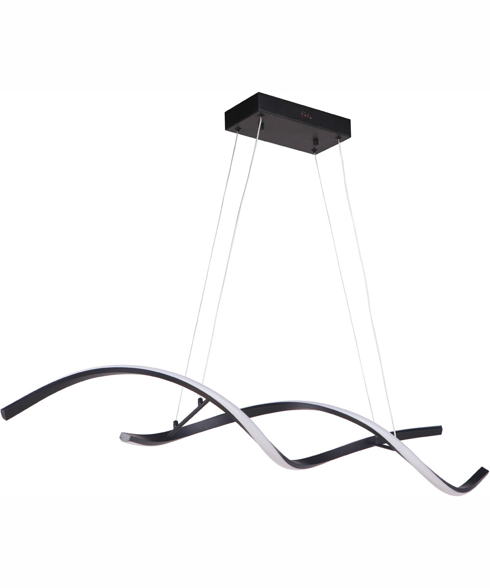 Pulse 1-Light Island Flat Black