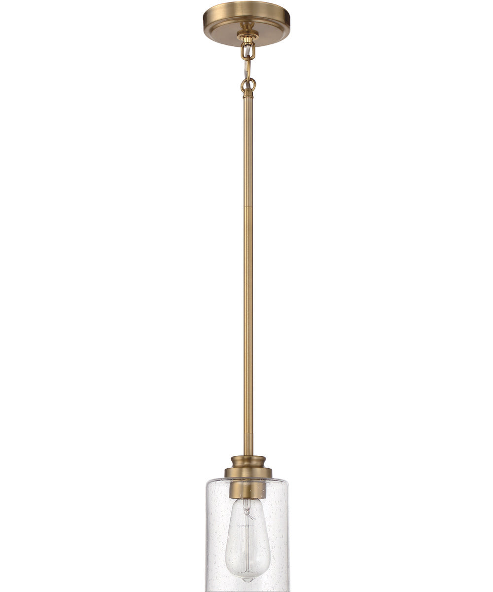 Bolden 1-Light Mini Pendant Satin Brass