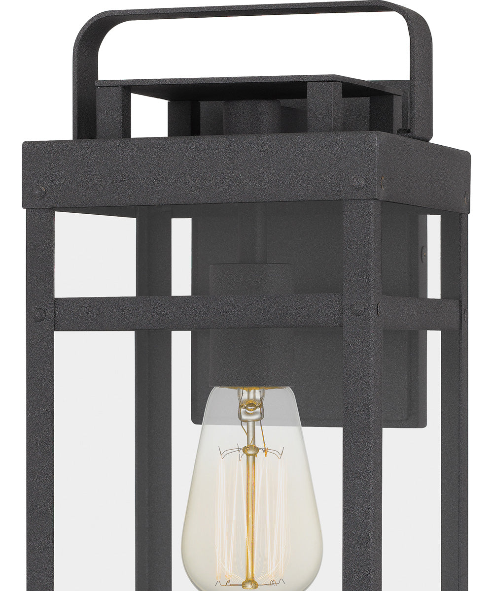Keaton Medium 1-light Outdoor Wall Light  Coastal Armour Aluminum Mottled Black