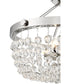 Teresa 4-light Semi Flush Mount Polished Nickel