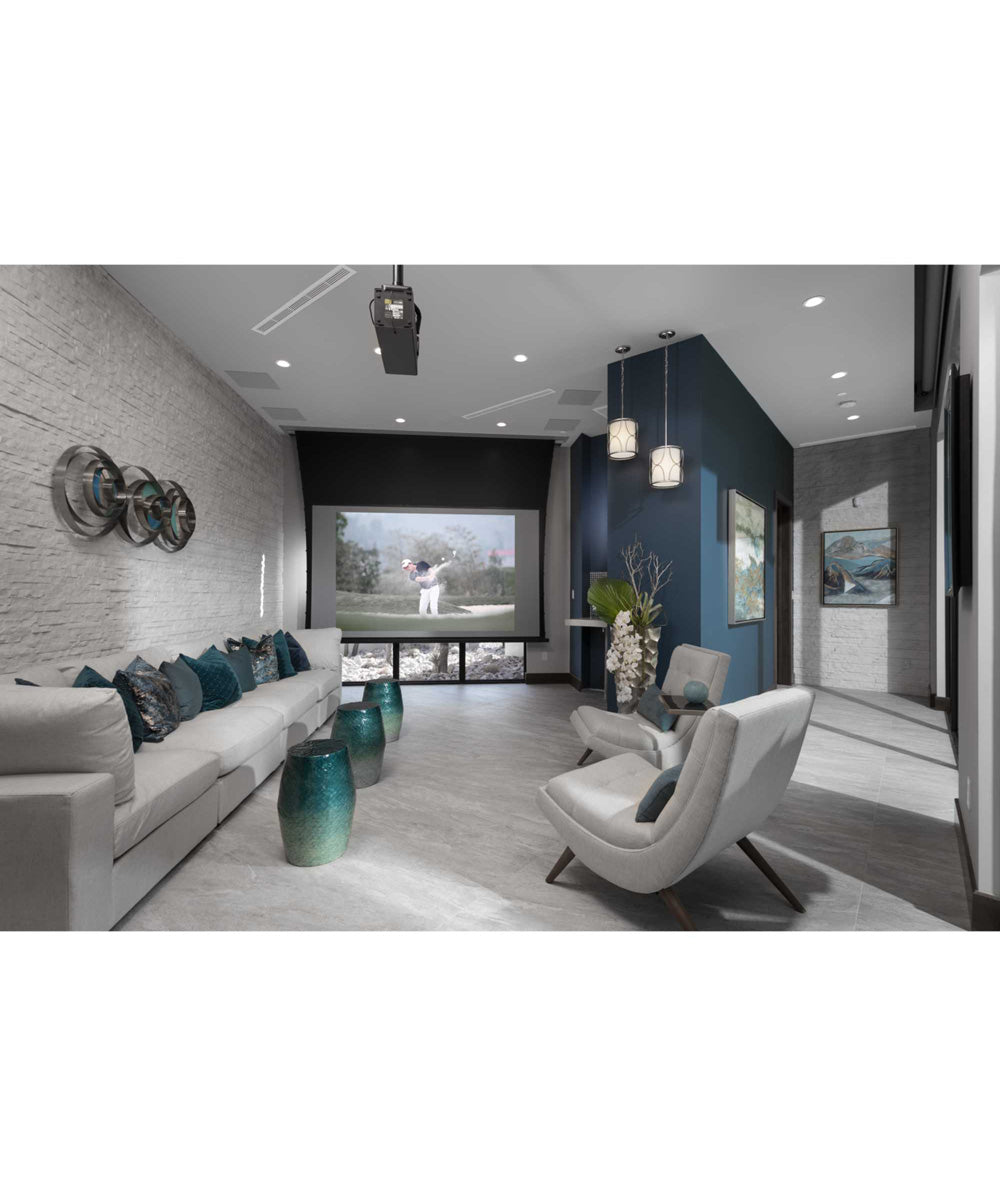 Landree 1-Light Mini-Pendant Silver Ridge