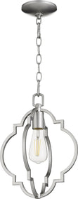 11"W Dublin 1-light Pendant Classic Nickel