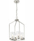 Goodwin 4-Light Modern Farmhouse Hall & Foyer Light Brushed Nickel