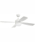 52" Sebastion 2-Light Indoor/Outdoor Ceiling Fan White