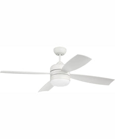 52" Sebastion 2-Light Indoor/Outdoor Ceiling Fan White