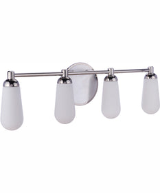 Riggs 4-Light Vanity Brushed Polished Nickel / Polished Nickel