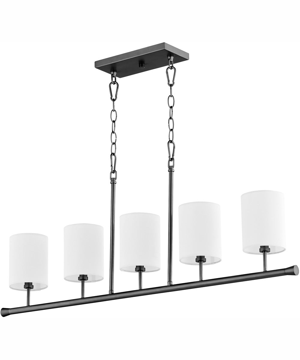 Harmony 5-light Chandelier Matte Black