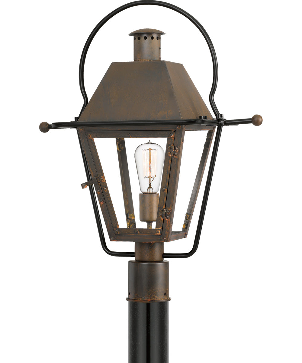 Rue De Royal Large 1-light Outdoor Post Light Industrial Bronze