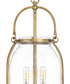 Colonel Small 3-light Mini Pendant Weathered Brass
