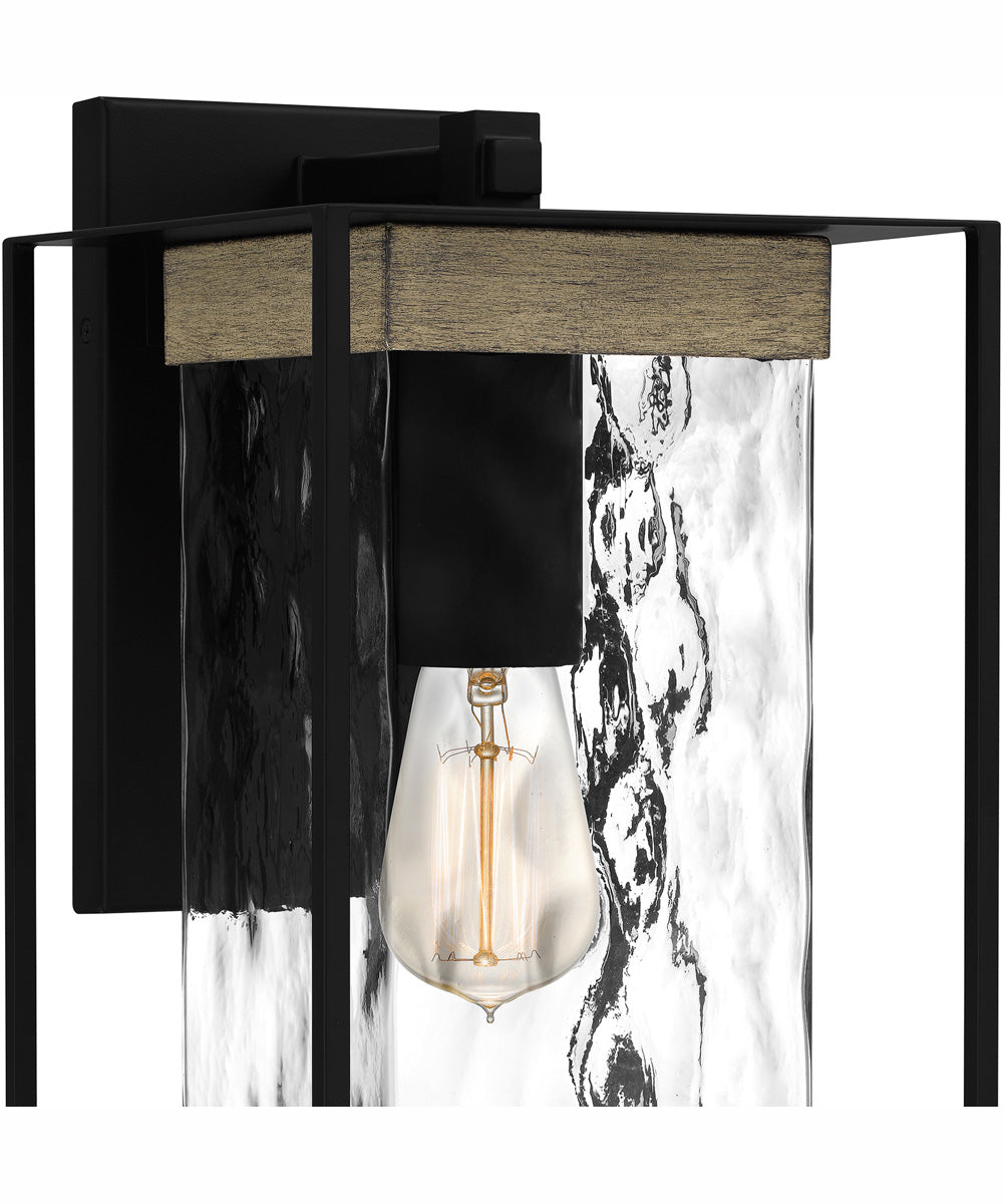 Longwood Large 1-light Outdoor Wall Light Matte Black