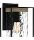 Longwood Large 1-light Outdoor Wall Light Matte Black