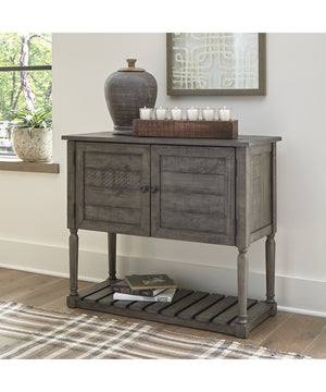 Lennick Accent Cabinet Antique Gray