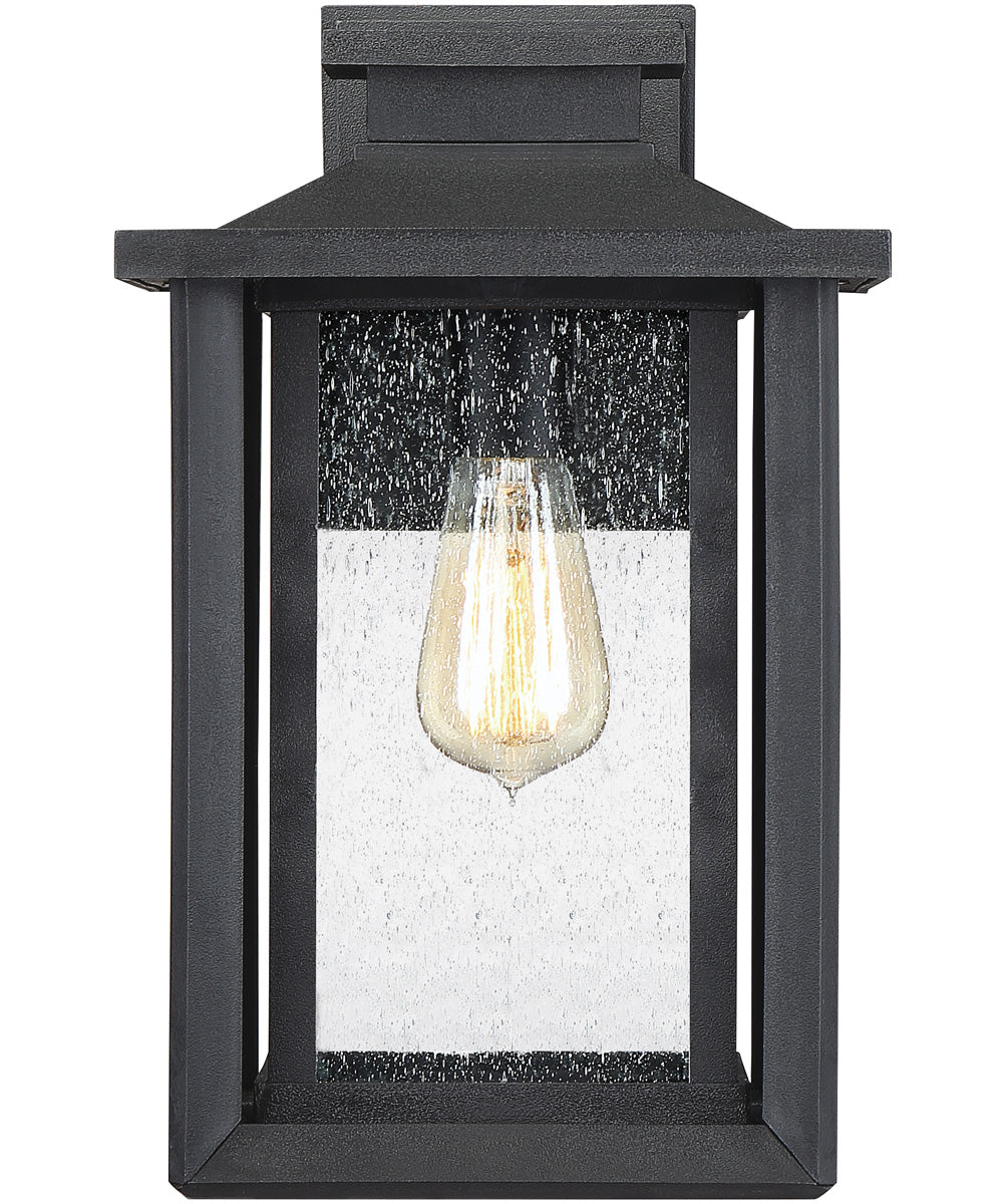 Wakefield Medium 1-light Outdoor Wall Light  Coastal Armour Earth Black