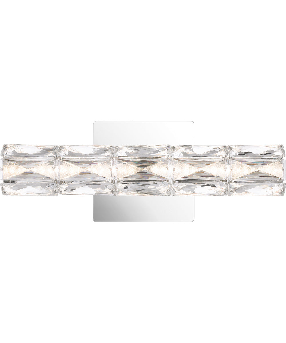 Luster  Bath Light Polished Chrome