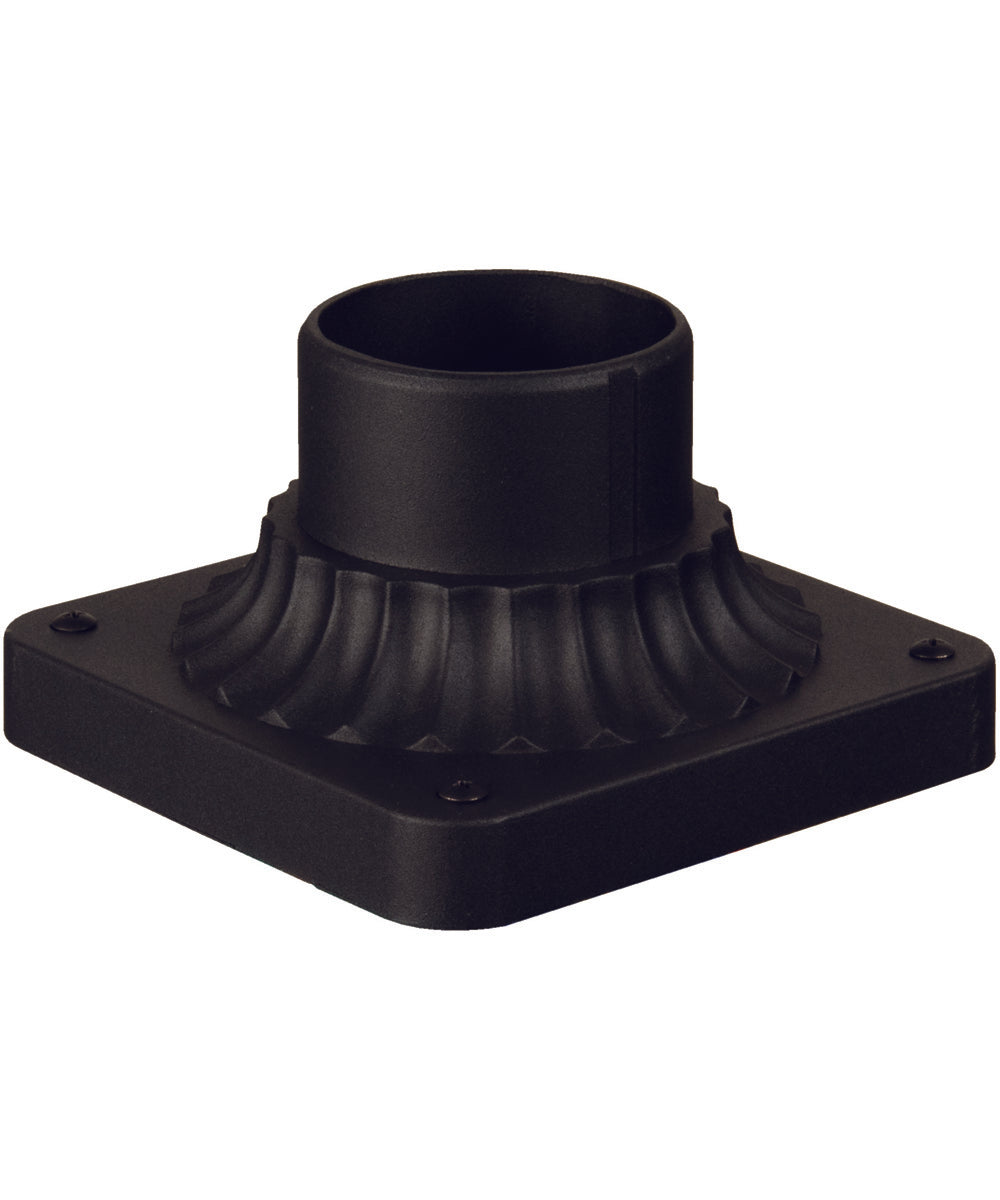 Pier Mount Adapter Matte Black