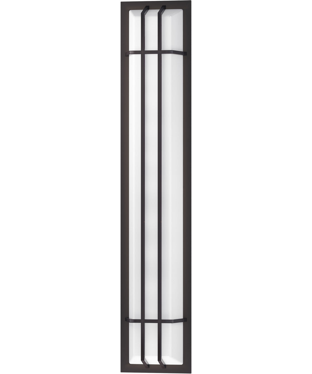 44"H Trilogy LED Outdoor Wall Sconce Bronze