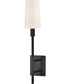 Fenwick 1-Light Large Sconce in Black