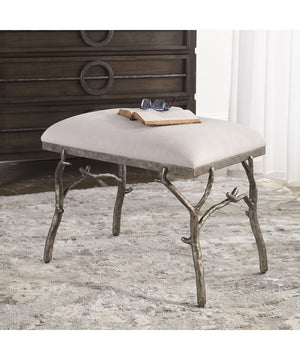 Lismore Small Fabric Bench