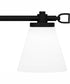 Daniels Extra Large Bath Light Matte Black