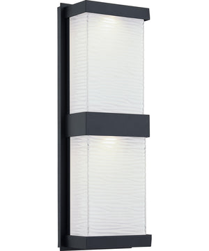 Celine Medium Outdoor Wall Light  Coastal Armour Aluminum Matte Black