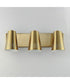 Helsinki 3-Light Bath Vanity Natural Aged Brass