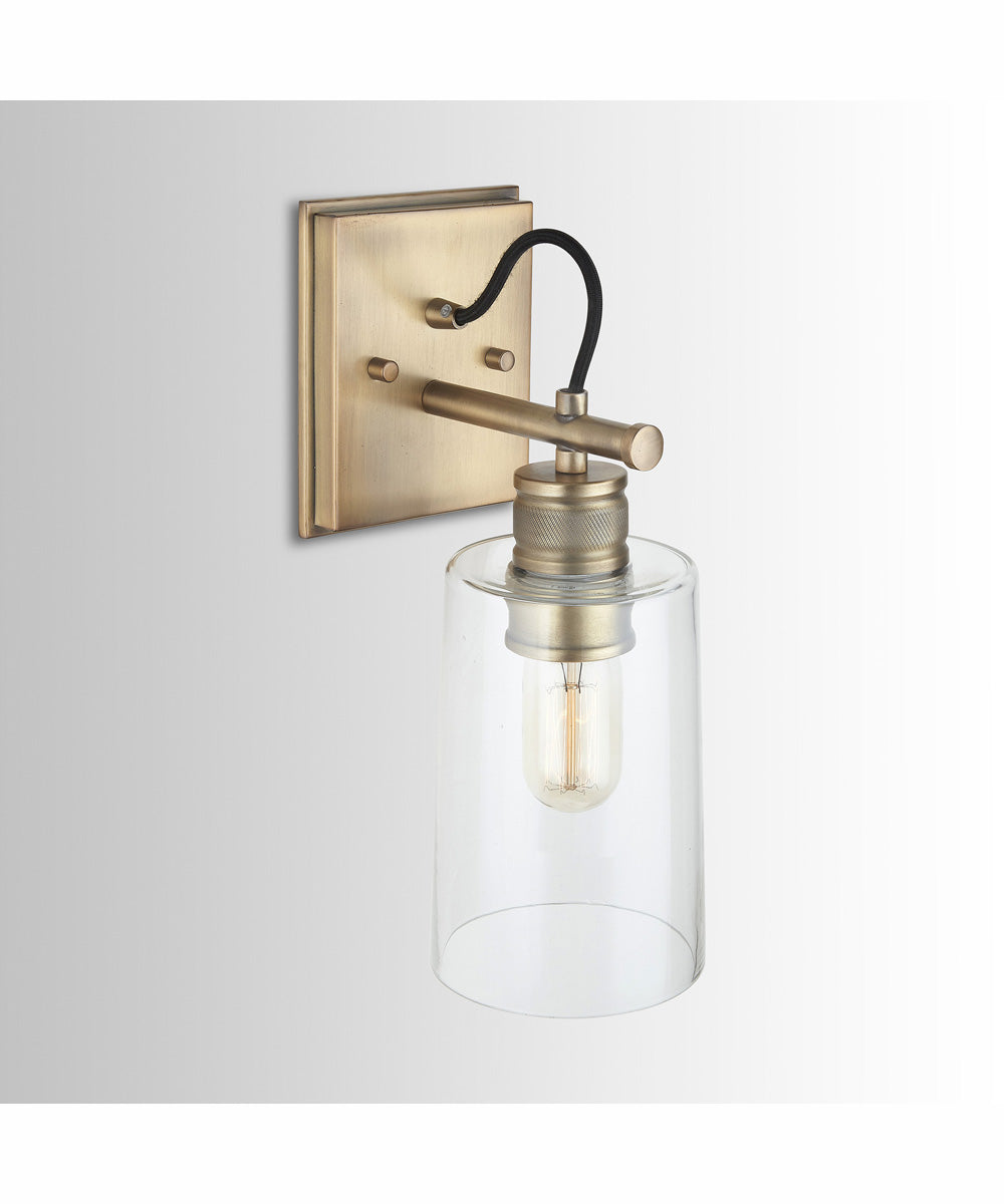Randall 1-Light Sconce Aged Brass