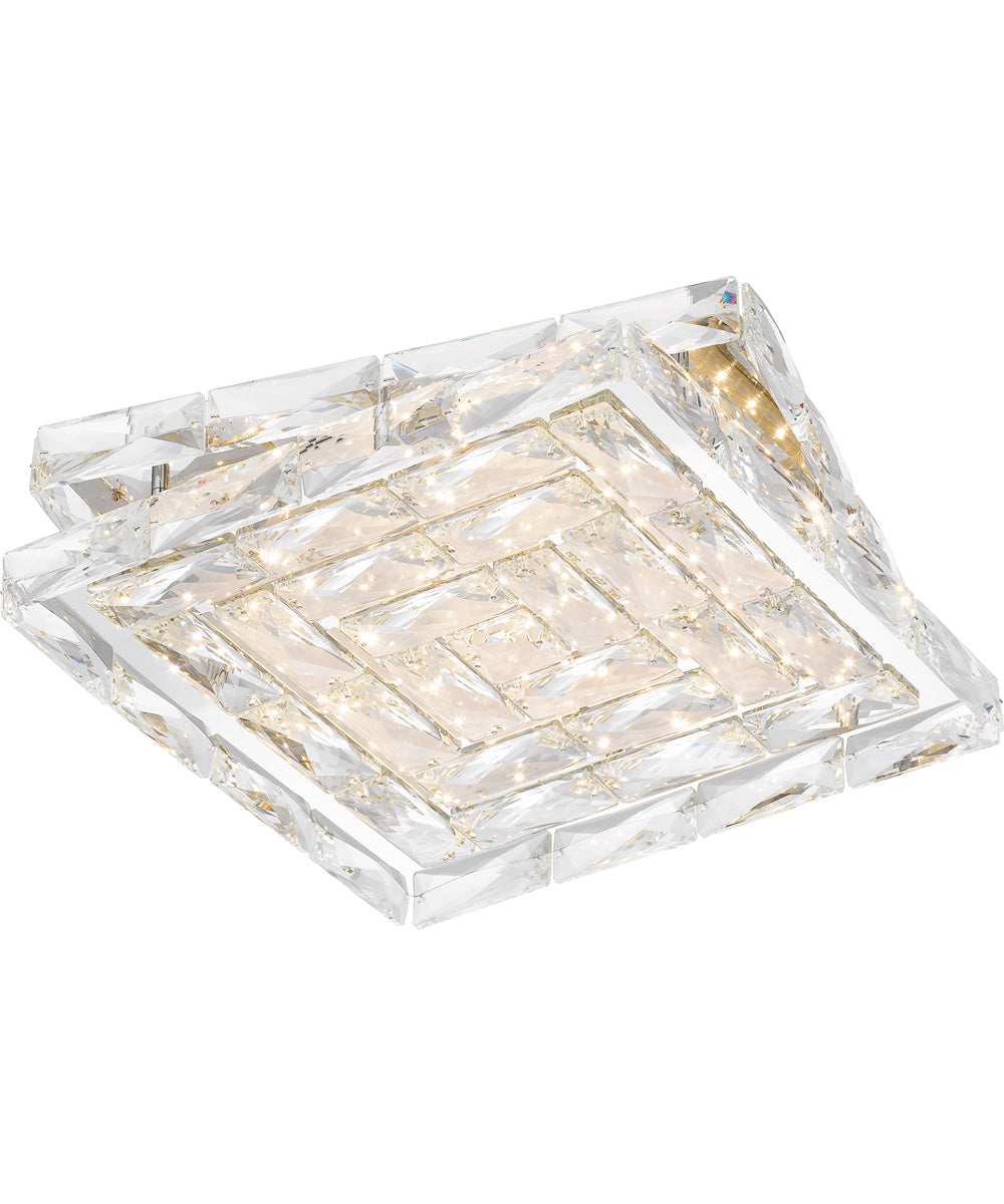 Milania Large Flush Mount Polished Chrome