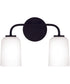 Lawson 2-Light Vanity Matte Black