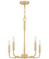 Abner 5-light Chandelier Aged Brass