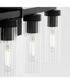 Kilbey 5-light Bath Vanity Light Matte Black