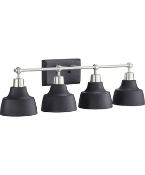 Bramlett 4-Light Bath & Vanity Brushed Nickel