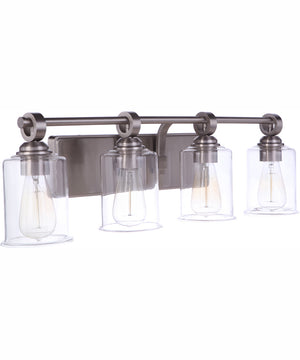 Romero 4-Light Vanity Brushed Polished Nickel