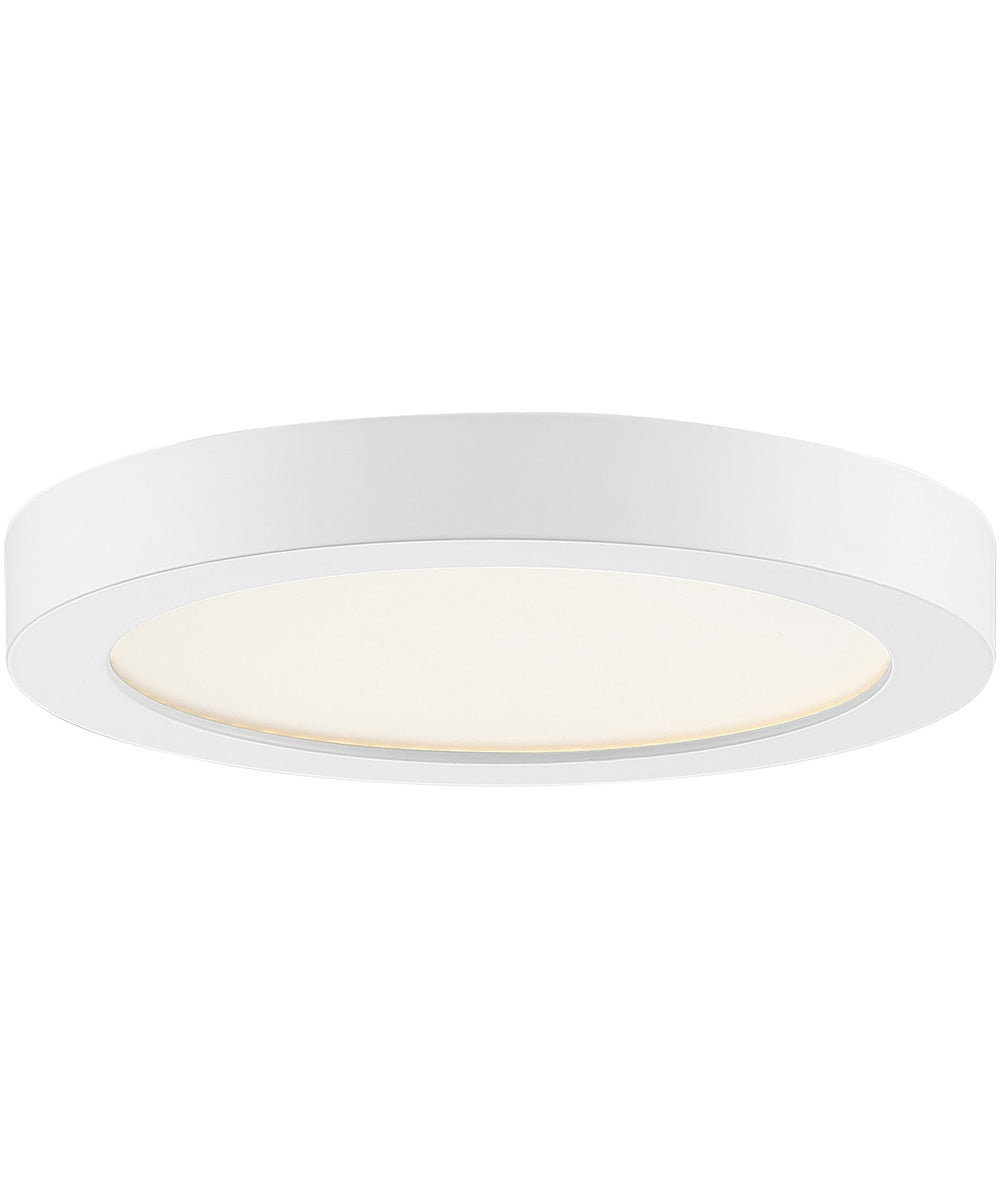 Outskirts  Flush Mount White Lustre