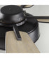 60" Breeze 60" Ceiling Fan Textured Black