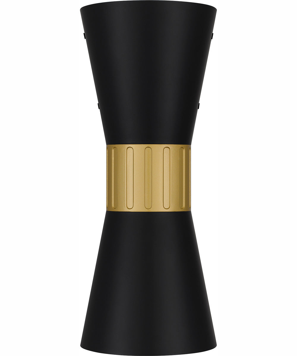 Dexter Medium Outdoor Wall Light  Coastal Armour Aluminum Matte Black