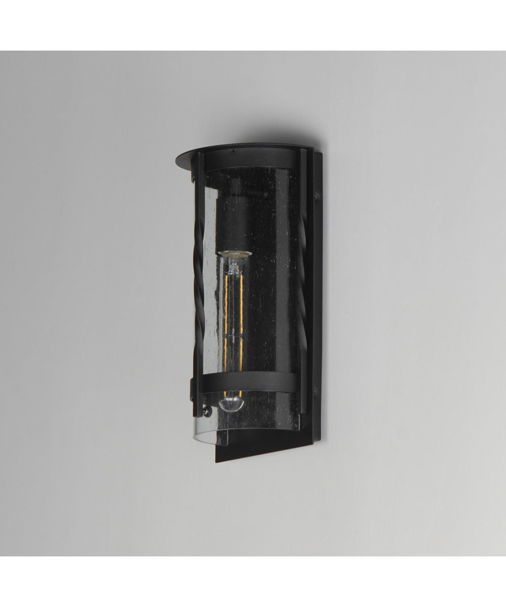 Foundry 1-Light Outdoor Wall Sconce Black