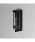 Foundry 1-Light Outdoor Wall Sconce Black