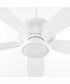 56" Apex Patio Indoor/Outdoor Ceiling Fan Studio White