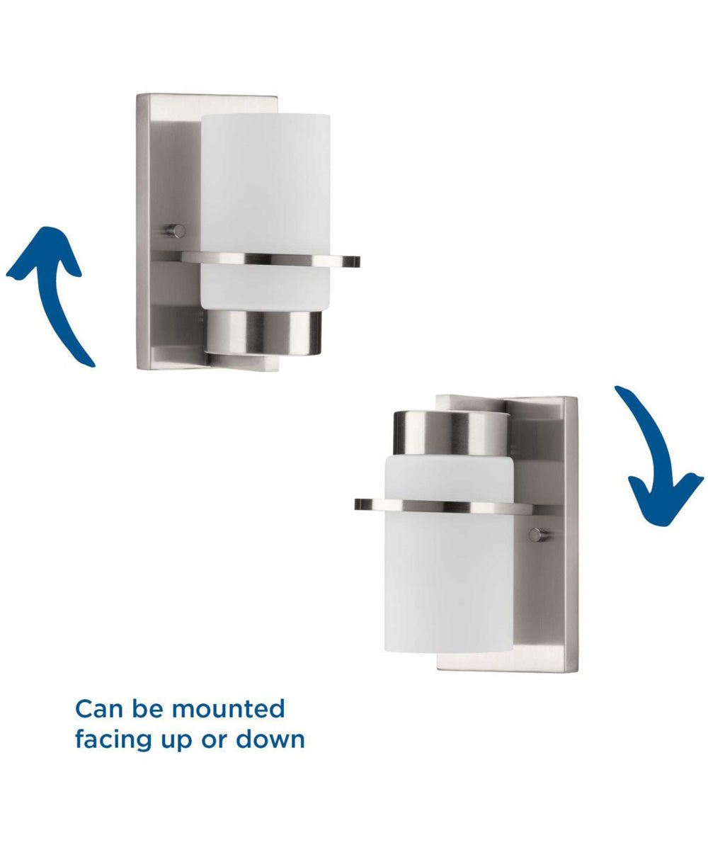 Reiss 1-Light Modern Farmhouse Vanity Light Brushed Nickel