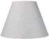 6x12x9 Hard Back Empire Lamp Shade - Khaki Burlap
