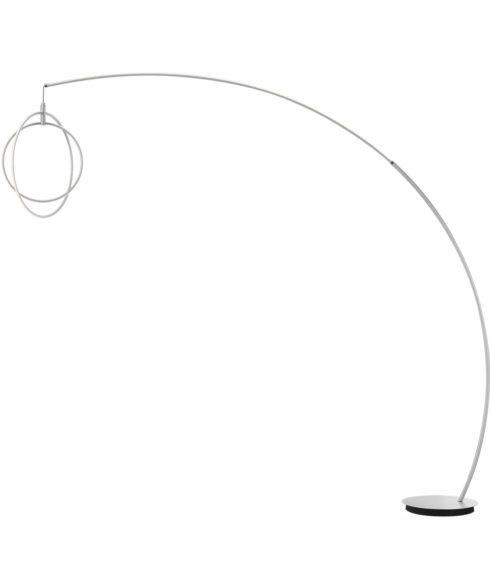 Monita Led Arch Lamp Silver