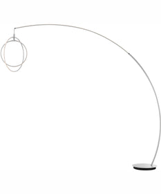 Monita Led Arch Lamp Silver