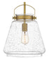 Stella Small 1-light Mini Pendant Weathered Brass