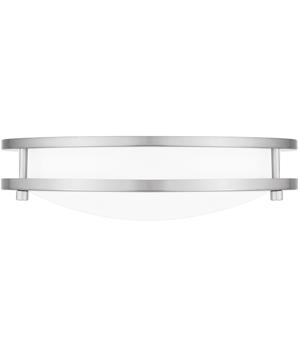 Euclid  Semi Flush Mount Brushed Nickel