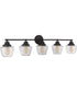 Essex 5-Light Bath Vanity Light Flat Black