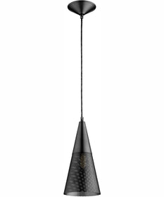 1-light Pendant Matte Black