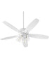 Breeze 4-light LED Ceiling Fan Studio White