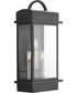 Santee 3-Light Large Wall-Lantern Matte Black